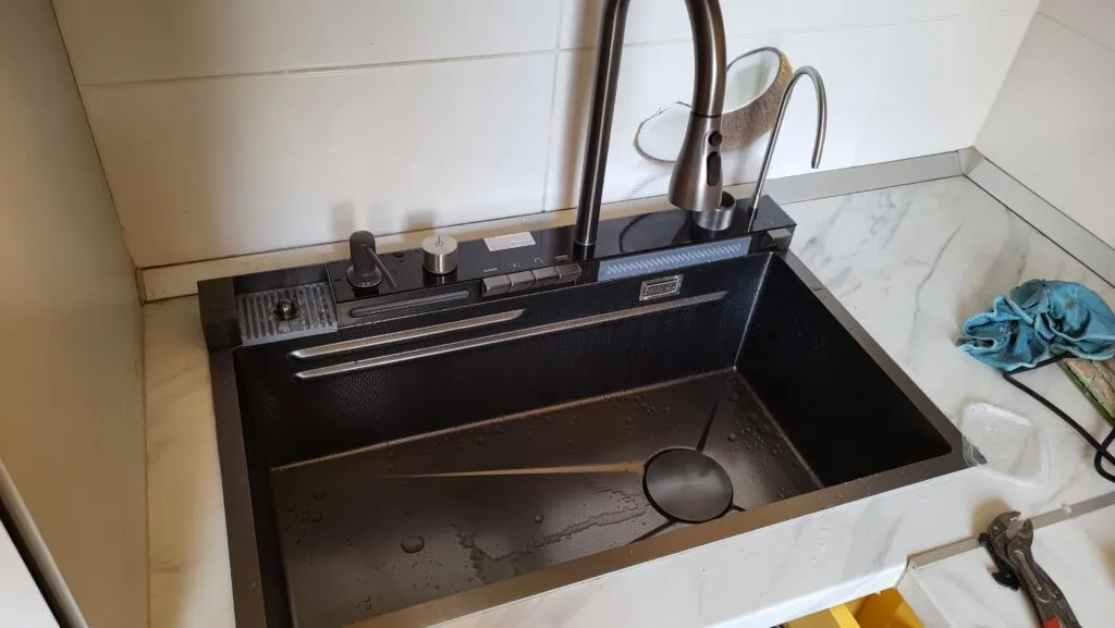 Plautuvės montavimas