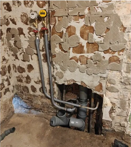 Santechnikos būklė prieš remontą